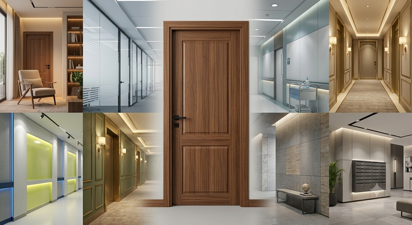 Elixir ABS doors suitable for residential homes offices hospitals hotels institutions and apartments